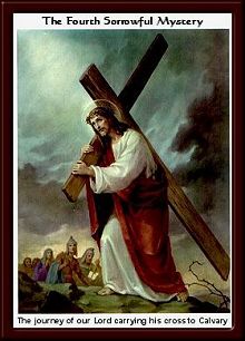 The Journey of Our Lord Carrying His cross to Calvary